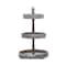 Hello Honey® 27.5" Decorative Wood & Tin 3 Tier Tray